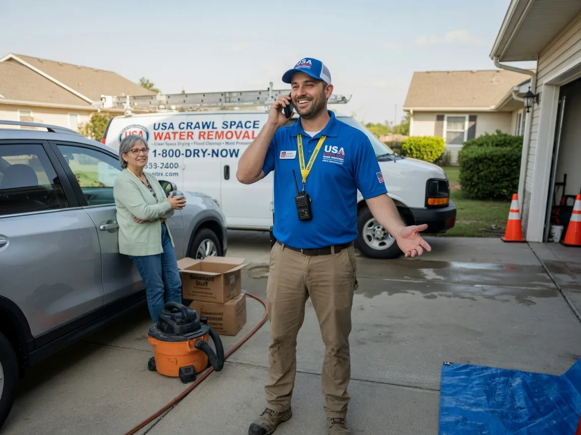 Crawl Space Water Removal Saint Albans, MO FAQs